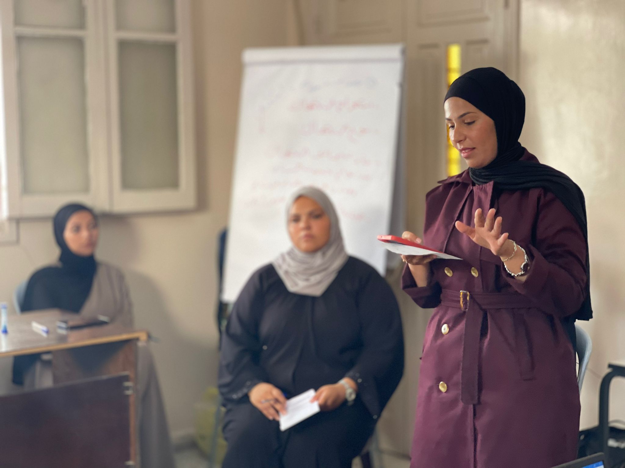 دير البلح: "الإعلام المجتمعي" يختتم تدريب" الكتابة للمنصات الرقمية من منظور حقوقي