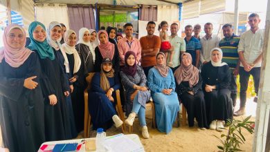 الإعلام المجتمعي يُمكّن أخصائيين نفسيين جنوب غزة من تقديم الإسعافات النفسية الأولية