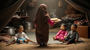 الاعلام المجتمعي يطلق مبادرة لتمكين النساء النازحات عبر دمى الماريونت