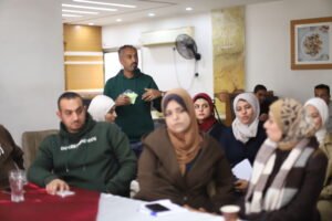الإعلام المجتمعي يناقش في جلسة حوارية إعادة الإعمار في قطاع التعليم