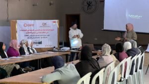 الإعلام المجتمعي يطلق المجموعة الثانية من تدريب السلامة المهنية للصحفيات في غزة