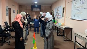 دعمًا لطاقم عمله الإعلام المجتمعي ينفذ جلسة دعم جماعي