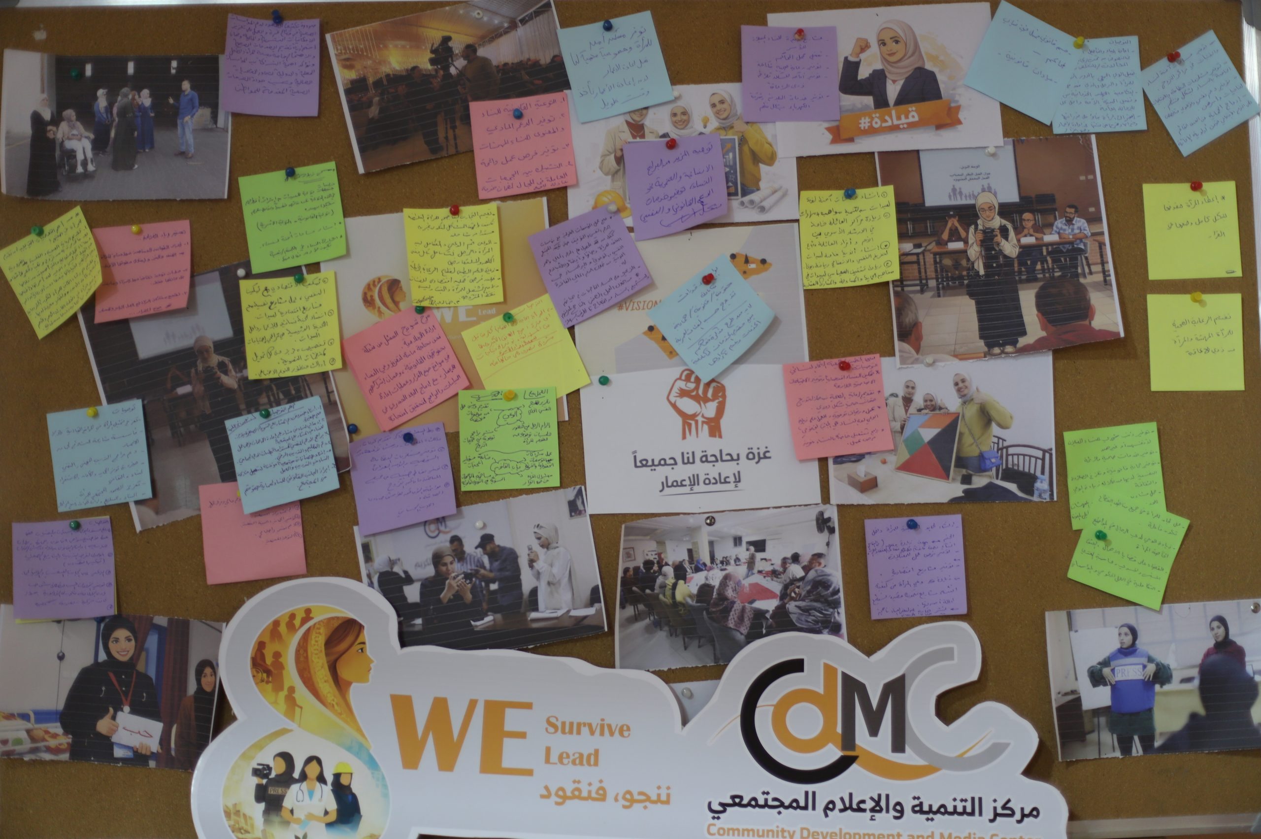 الإعلام المجتمعي ينظم جلسة حوارية حول دور المرأة في إعادة الإعمار في غزة