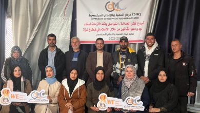 صورة الإعلام المجتمعي يختتم تدريباً لتعزيز دور الوساطة في مخيمات النزوح جنوب غزة