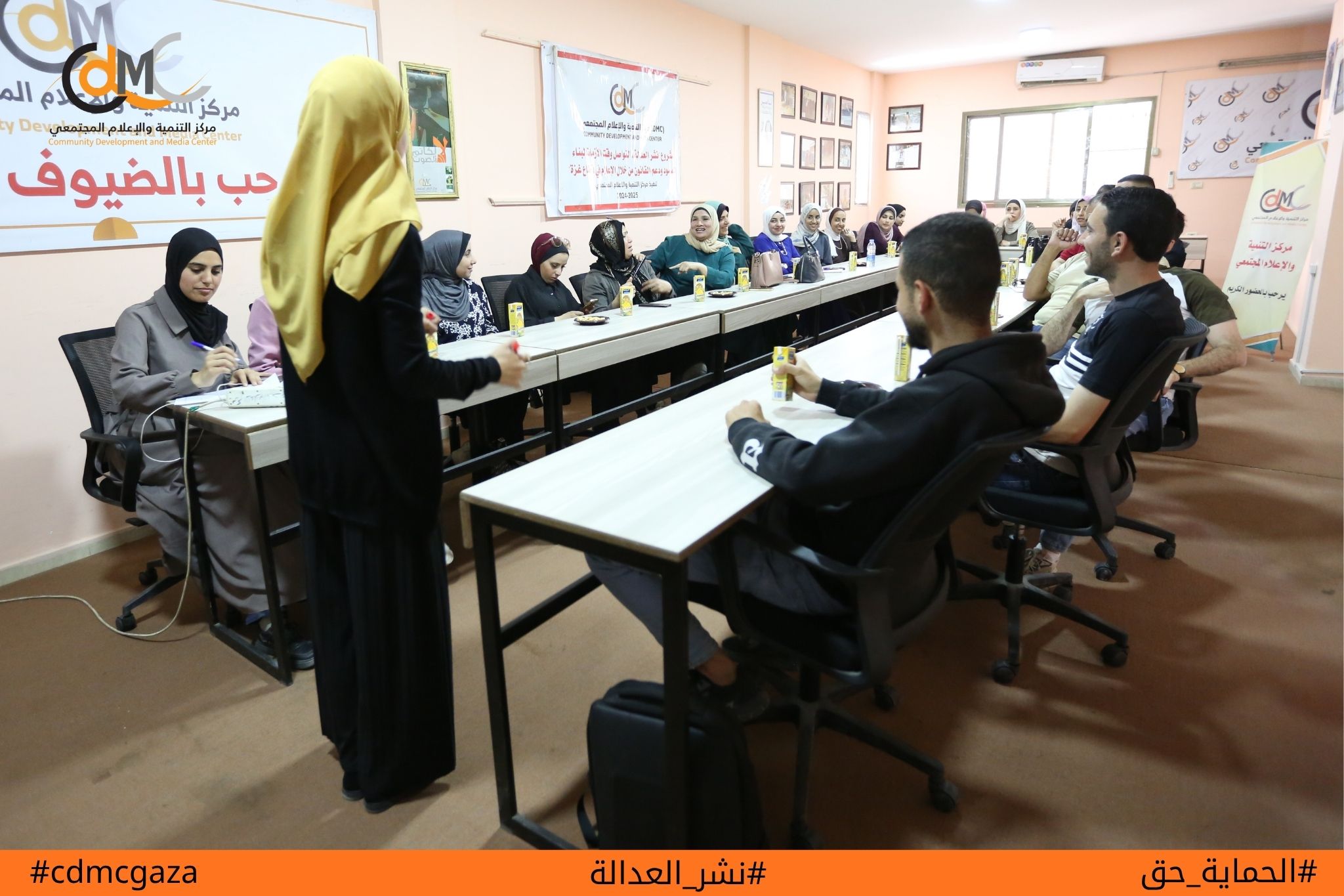 استهدف محامين/ات وإعلاميين/ات وخريجين/ات - مركز التنمية والإعلام المجتمعي ينفّذ لقاءً توعوياً حول آليات حل النزاعات البديلة ADR