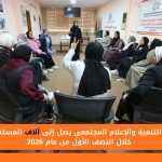 مركز التنمية والإعلام المجتمعي يصل إلى آلاف المستفيدين خلال النصف الأول من عام 2026