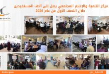 صورة مركز التنمية والإعلام المجتمعي يصل إلى آلاف المستفيدين خلال النصف الأول من عام 2026