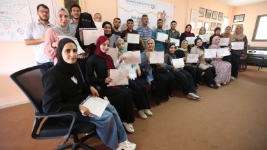 صورة مركز التنمية والإعلام المجتمعي يختتم تدريبات «نبض غزة» لتعزيز التماسك الاجتماعي والمشاركة المجتمعية بمشاركة 40 شابًا وشابة