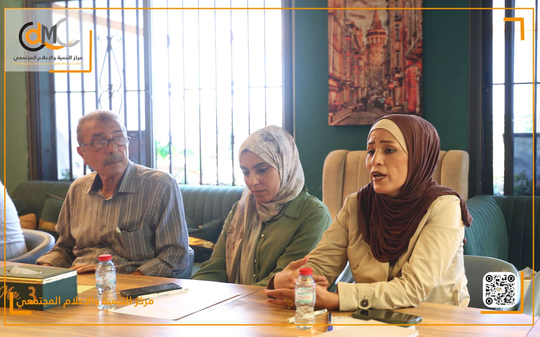 مركز التنمية والإعلام المجتمعي ينفذ جلسة حوارية حول إعادة الإعمار في قطاع الصحة