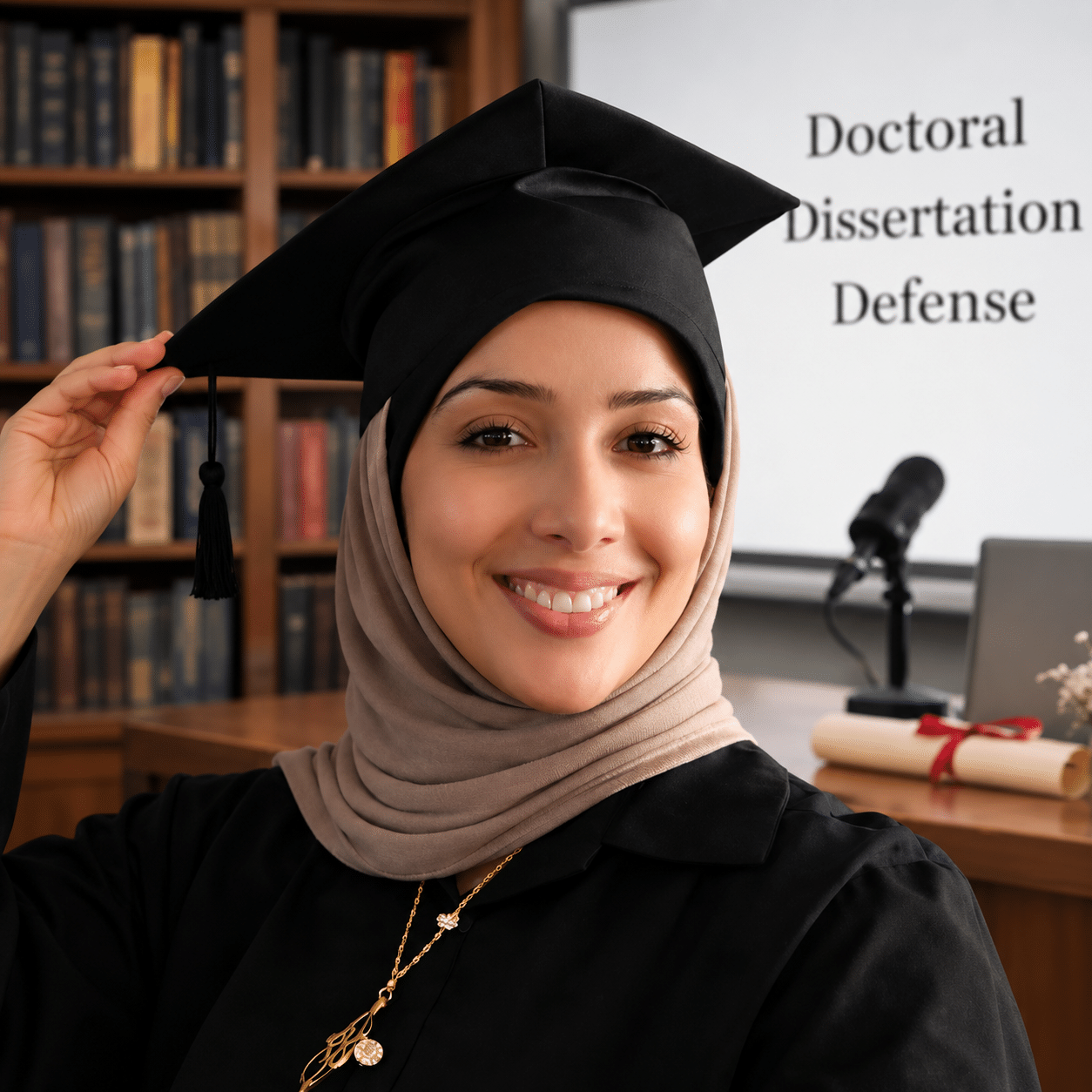 من الركام إلى الأكاديمية.. د.إيمان حرز تنتصر للعلم رغم الحرب