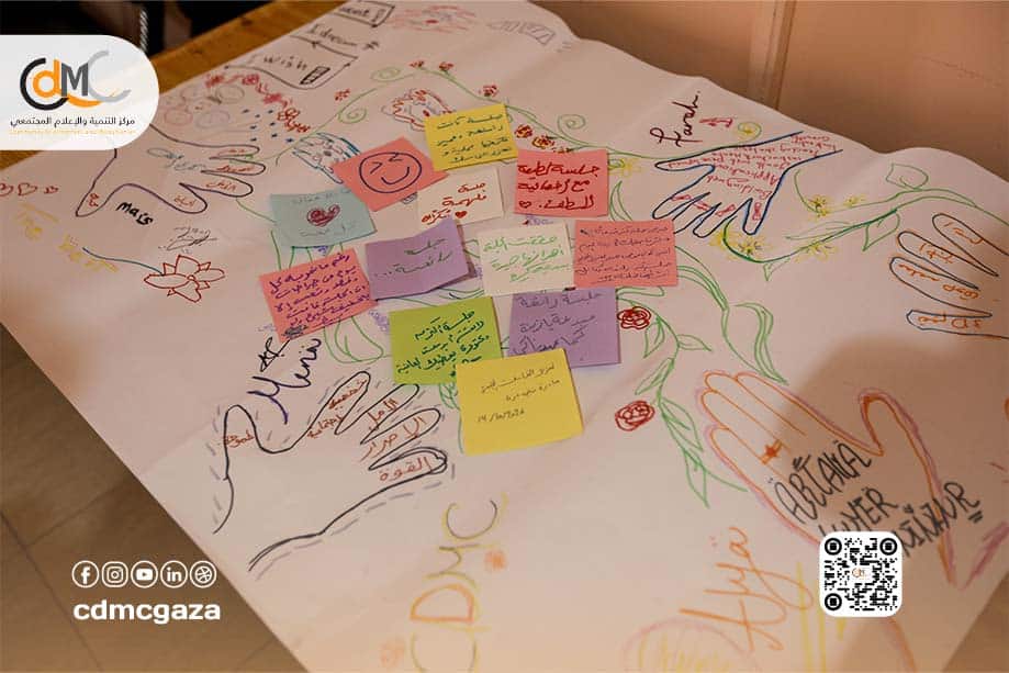 مركز التنمية والإعلام المجتمعي ينفّذ ورشة تفاعلية لتعزيز قدرات الشباب وتحفيز المبادرات المجتمعية ضمن مبادرة "نبض غزة"